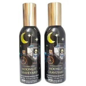 Bath and Body Works Moonlit Graveyard Room Spray Set of 2